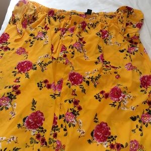 Off the shoulder dress